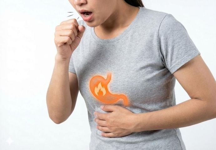 胃食道逆流咳嗽怎麼辦？中醫帶您從根本改善