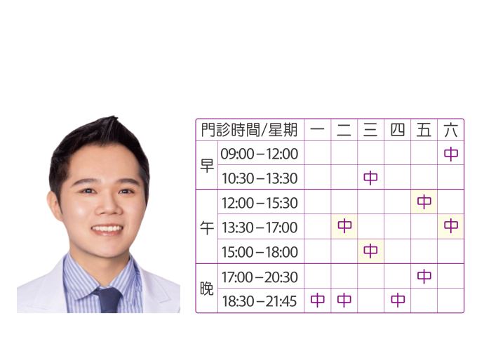 范姜少君 醫師～12月起新增週二午診