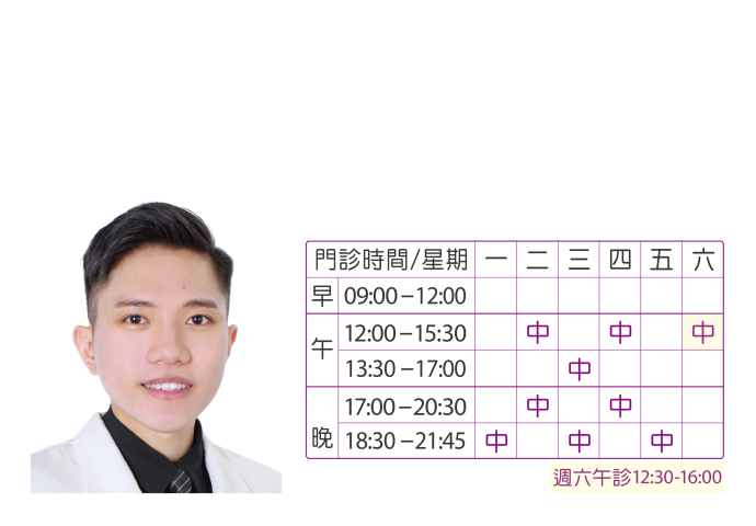 劉信裕 醫師~週六午診改12:30-16:00